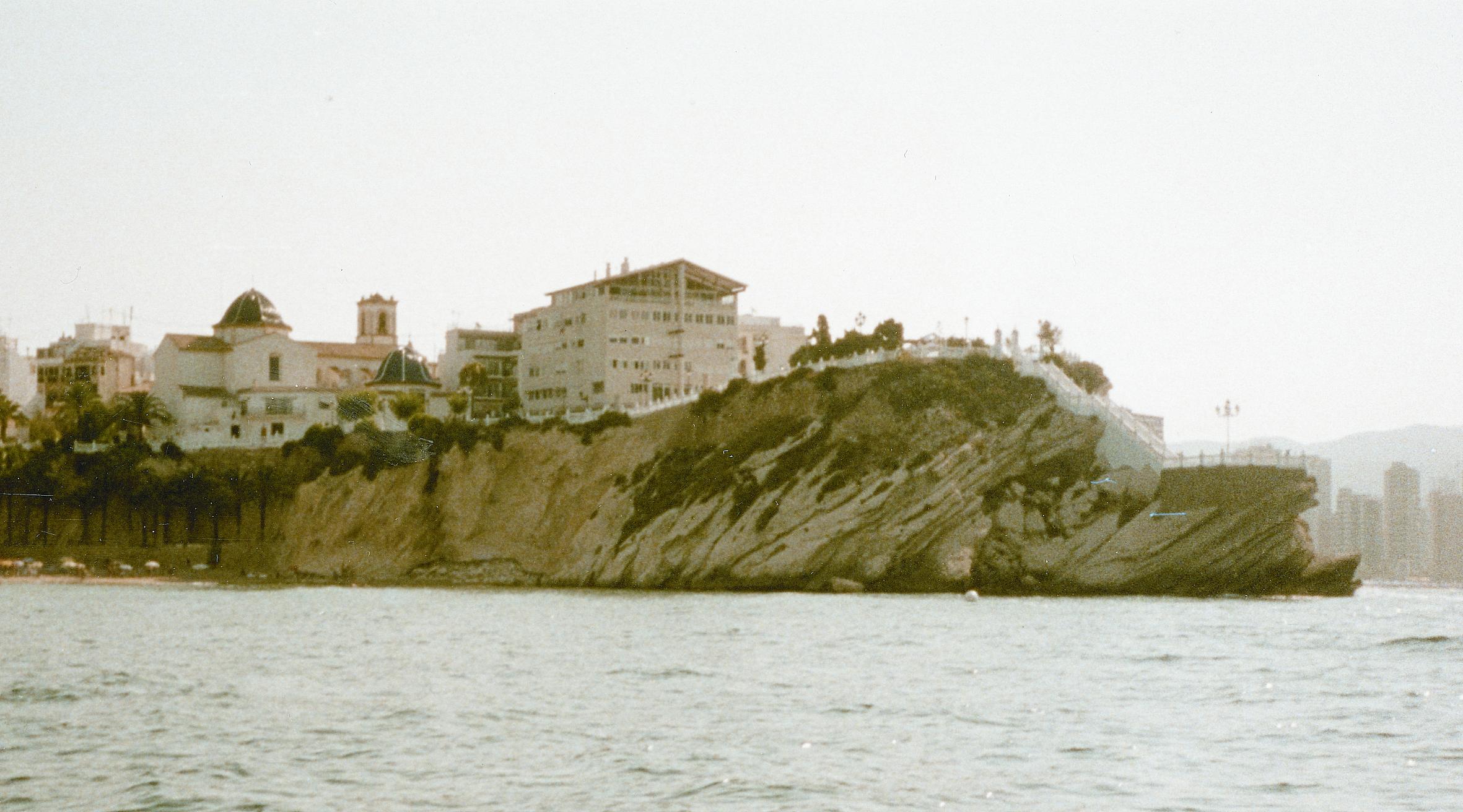 Vista del Castell des de la mar