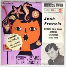 José Francis, portada del disc José Francis, portada del disc