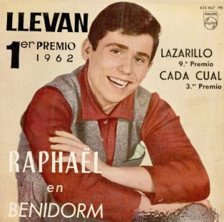 Raphael, portada del disc Raphael, portada del disc