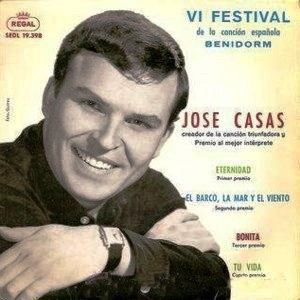 José Casas, portada del disc José Casas, portada del disc