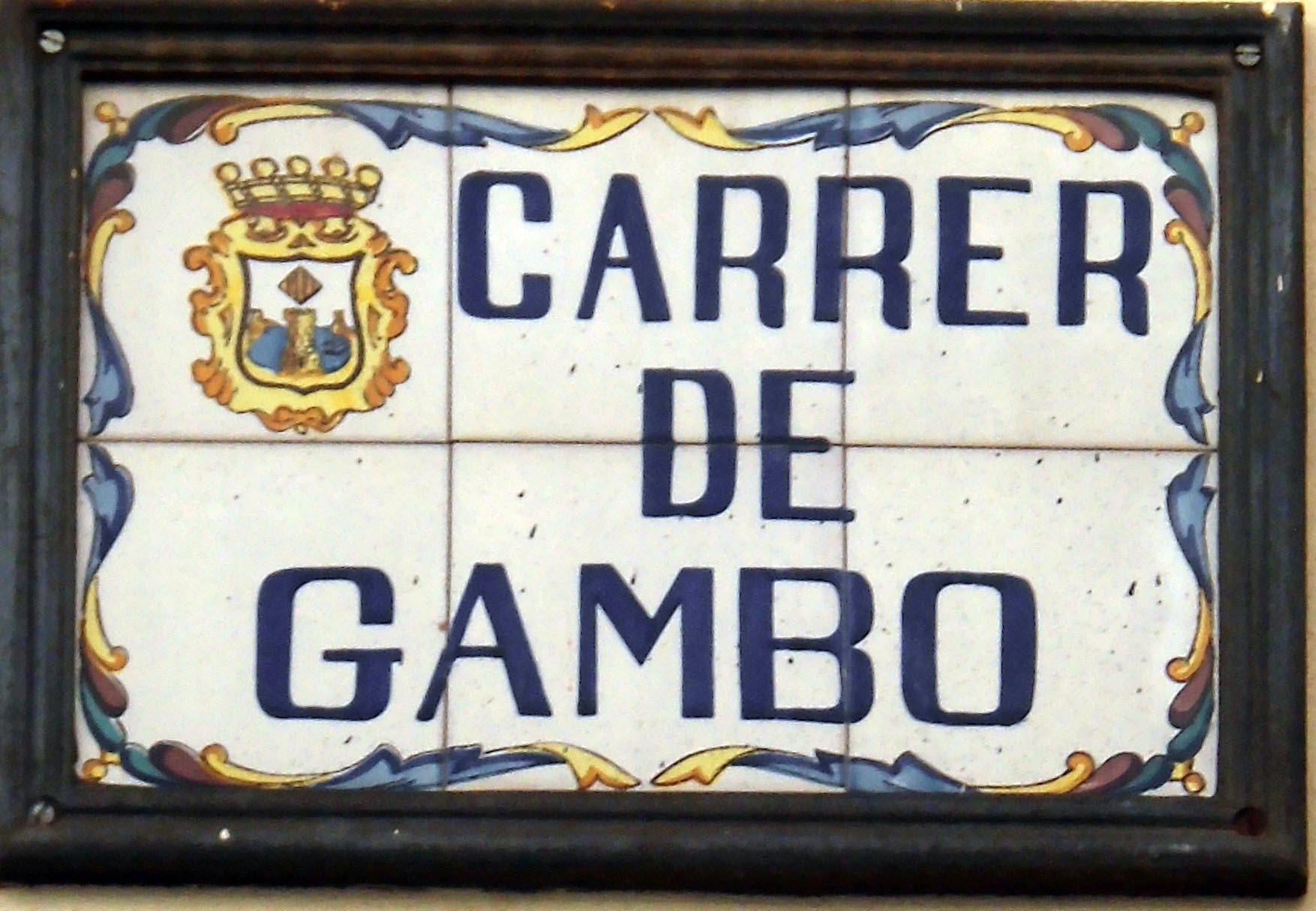 Gambo, carrer del